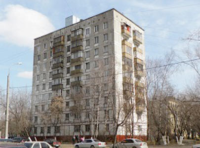 Типовой жилой дом серии ii-18-01/08б,ii-18-01/09б планировки.