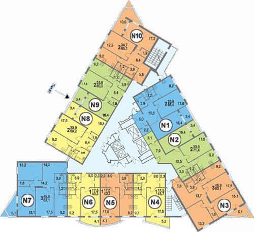 Никулинская, д. Башни главболгарстроя. Васильцовский стан 5 к 1. Никулинская 6 к 2. Никулинская дом 6.