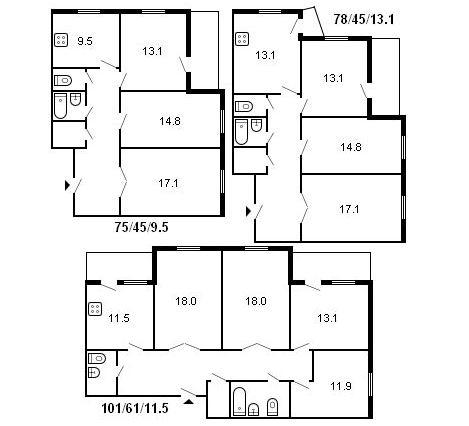Ремонт квартиры в домах «М-111-90»